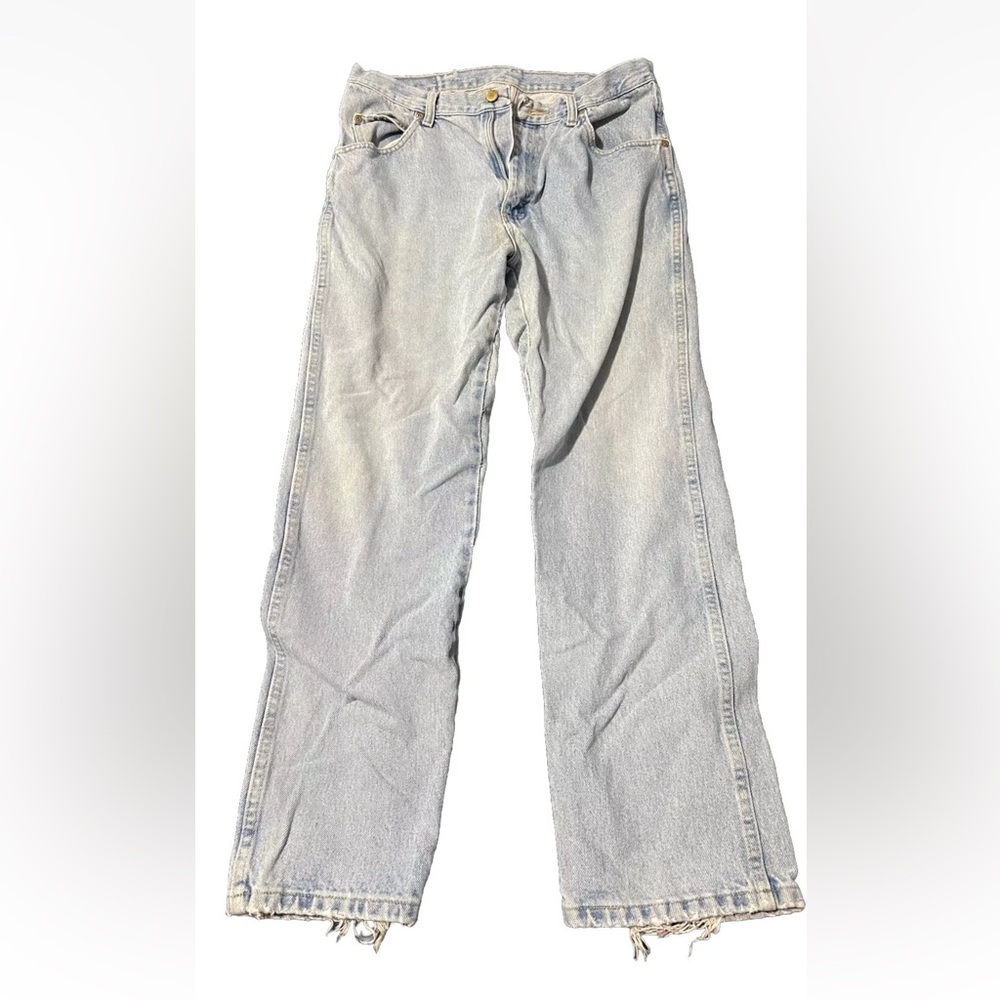 Distressed Wrangler Jeans Size 34/30